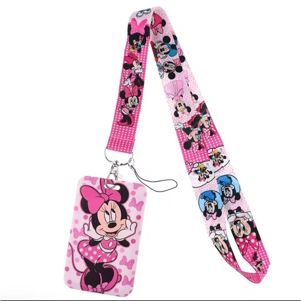 Minnie Mouse Disney Lanyard/ID Cardholder